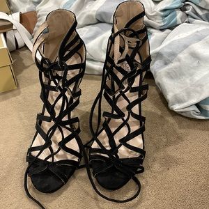 Black Heels - size 10